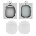 Case Covers for Headphones Skin Protector Accessories Waterproof Soft Durable Transparent Easy to. 