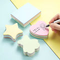 100Pcs Special-shaped Sticky Notes Self-adhesive Bookmarks Memo Pad Kawaii Stickers Creativity Cute Notepad Stickers Stationery.