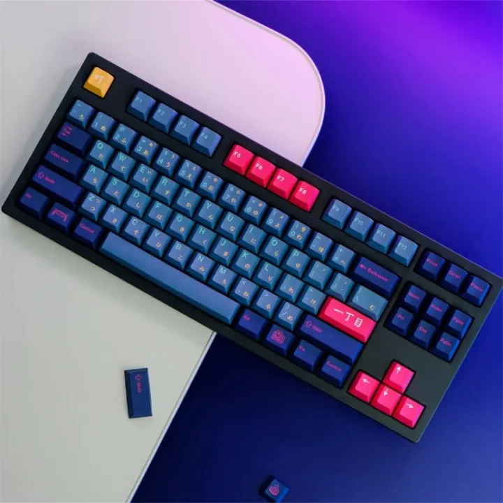 GMK%20Japan%20Kabukicho%20Cherry%20Profile%20Keycap%20129%20Keys%20PBT%20Dye%20Sublimation%20Japanese%20Keycap%20Mechanical%20Keyboard%20Keycaps%20for%20MX%20Switch%20-%20Image%204