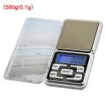100g/200g/300g/500g x 0.01g /0.1g Mini Electronic Digital Balance LCD display with backlight Jewelry Weight Scale.