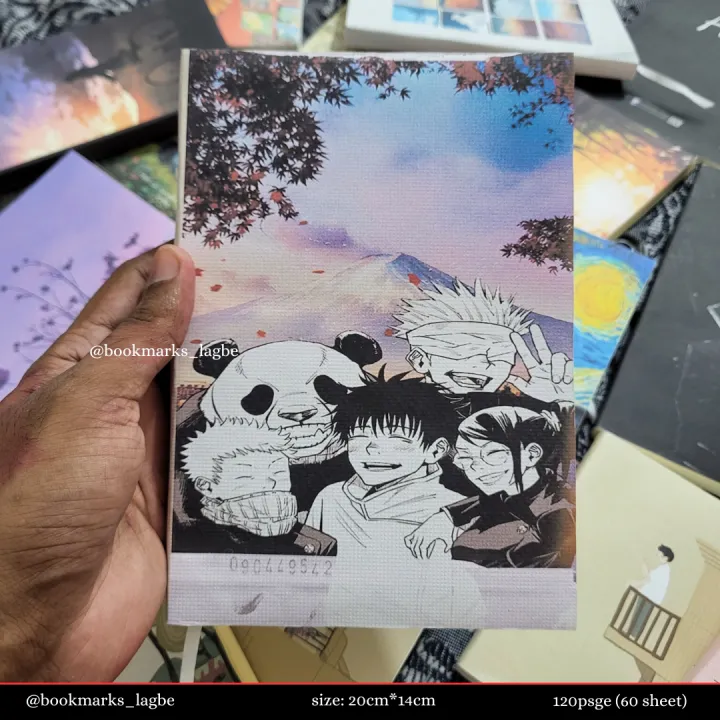 Jujutsu%20Kaisen%20Anime%20Notebook%20(blank%20pages,20cm/14cm%20size,120%20pages)%20-%20Image%202