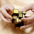 The Mirror Blocks magic cube Rubik's cube irregular 3x3 ,5.7cmx5.7cm. 