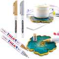 1pc Gold Paint  Metallic Marker Pen Metal Waterproof Permanent Paint Marker Pens for DIY Epoxy Resin Molds Arts Crafts. 