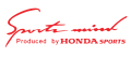 Produced by Honda sports Sticker for car.