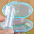 Baby Finger Toothbrush Silicon Toothbrush+Box Children Teeth Clear Soft Silicone Infant Tooth Brush Rubber Cleaning Baby Care. 