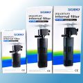 SOBO (WP-1000F to WP-3200F) 15W Internal/Underwater Water Filter Pump + Oxygen/Air Pusher - Mechanical & Biological Filtration For Salt Water & Fresh Water Aquariums. 