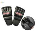MMA Half Finger Boxing Fight Gloves Mitts for Sparring Punching Bag Training - for Adults Black 3. 
