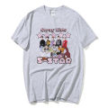 Stray Kids 5 star T shirt SKZ cartoon print short sleeve tee 100% cotton high quality summer T-shirt tops women men Kpop clothes. 