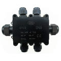 Promotion Black Junction Box Junction Box Waterproof Ip68 Junction Box Terminals - 6 Terminals. 
