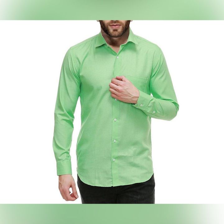 NEW%20STYLE%20Cotton%20Long%20Sleeve%20Formal%20Shirt%20For%20Men%20-%20Image%202