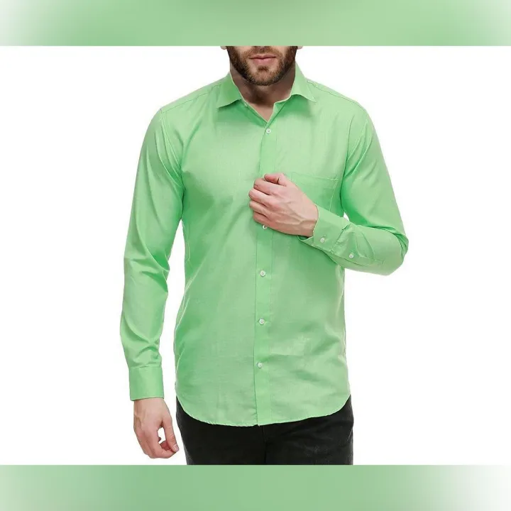 NEW%20STYLE%20Cotton%20Long%20Sleeve%20Formal%20Shirt%20For%20Men%20-%20Image%202