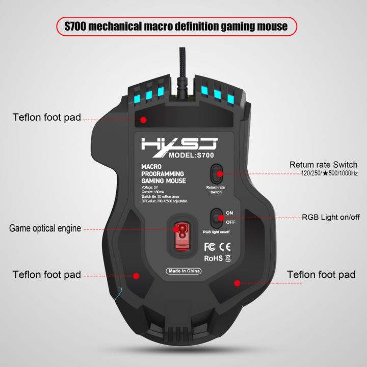 10-key%20Wired%20Mouse%20Macro%20Programming%2013%20RGB%20Lighting%20Modes%206-speed%2012800dpi%20Gaming%20Mouse%20high%20quality%20-%20Image%207