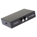 2-Port Vga Switch Push Button 2 In 1 Out for Monitor Share Switcher. 