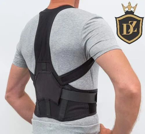 Real%20Doctor%20Posture%20Corrector%20Unisex%20Magnetic%20Back%20Brace%20Posture%20Corrector%20Therapy%20Shoulder%20Belt%20-%20Black%20-%20Image%204