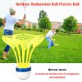 AirShuttle Outdoor Plastic Nylon Shuttlecock Stable Resistance 3pcs/Pack. 