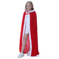 Christmas cape, children, adults, Little Red Riding Hood, costume, red cape, cosplay, show costume. 