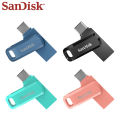 SanDisk DDC3 USB Flash Drive Type-C OTG USB3.1 Pen Drive Mobile USB drive Up to 150Mb/s Flash Pendrive for phone Type-A computer. 