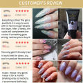 BORN PRETTY15/30ml Acrylic Nail Extension Gel Nail Polish Quick Extend Nails Tips Glitter Sequins Gel Varnish All For Nails.