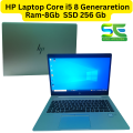 HP Elitebook 840 G6 Intel Core i5,8TH GEN-8365U 8GB RAM 256GB SSD 14″ FHD Display Laptop. 