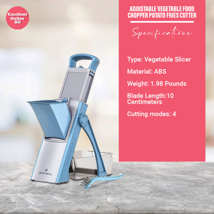 Once%20For%20All%20Upgrade%20Safe%20Mandoline%20Slicer%20Plus%20-%20Adjustable%20Vegetable%20Food%20Chopper%20Potato%20Fries%20Cutter%20-%20Detachable%20Blade%20-%20Image%203