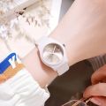 Silicone Strap Quartz Watch for Women Casual Fashion Ladies Wristwatch. 