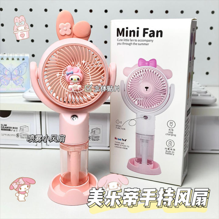 2024%20New%20Hello%20Kitty%20Sanrio%20Portable%20USB%20Charge%20Fan%20Anime%20Sprayable%20Water%20Vapor%20Cute%20Cartoon%20Air%20Cooler%20Atomizing%20Humidifier%20-%20Image%202
