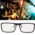 Clip-On Type Circular Passive Polarized 3D Glasses For TV 3D Cinema 0.22mm. 
