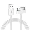 30 Pin USB Charging Cable For iPhone 4 / 4S, iPhone 3G / 3GS, iPad 1/2/3, iPod Touch, iPod Nano. 