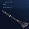 3090Ti & 40 Series Graphics Card Extension Cable 12+4P to Pci-E8Px3 Cable. 
