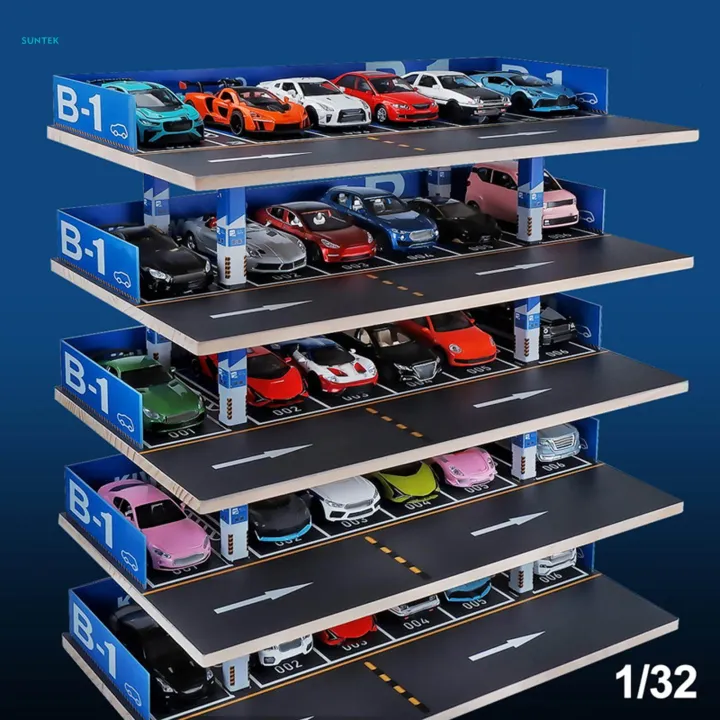 1/32%20Model%20Car%20Display%20Case%20Diorama%20Garage%20Toy%20Vehicle%20Garage%20Parking%20Lot%20Adults%20Gifts%20-%20Image%202