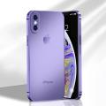 Sanptoch Plating Matte Phone Case For iPhone X Xs Max Straight Edge Square Slim Soft TPU Shockproof Cover For iPhone XR Full Camera Protector Casing.