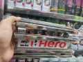 Hero Glamour silencer guard stainless still box padani silencer cover. 