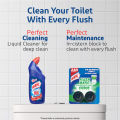 Harpic Flushmatic Citrus In Cistern Toilet Cleaner Blocks (50g X 2pcs) Automatic Cleaning with Every Flush. 