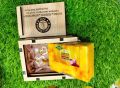 Hand Made Goat Milk Jafran Soap With Wooden Box 100g. 