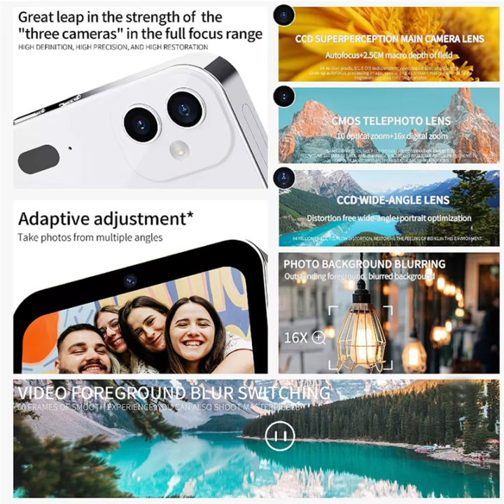 Digital%20Camera%203%20Inch%20HD%2064MP%20Touch%20Screen%2016X%20Digital%20Zoom%20IR%20Night%20Vision%20Camera%20Black%20-%20Image%202