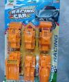6pcs Mini Casted Toy Track Car Mini Toy Construction Vehicle Set Farm Tractor Excavator Simulation.