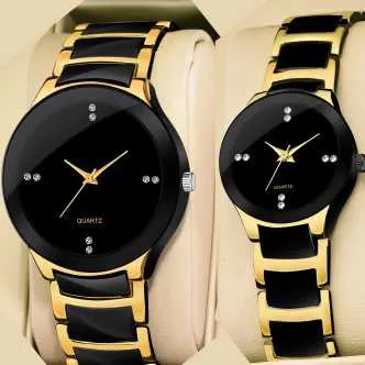 Couple%20Gold%20&%20Black%20Watch%20With%20Box%20Metal%20Chain%20-%20Watch%20-%20Image%203