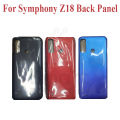 Symphony Z18 Back Panel/Backshell/ Casing + Without Camera Lens + Side Buttons With Logo-All Colors Available. 