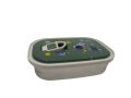 Stainless Steel Lunch Box/ Tiffin Box/ Food Container Sealed Food Fresh-Keeping Boxes Office Bento Container Lunch 350ml. 