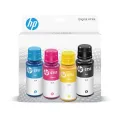 HP GT53 & GT52 Black, Cyan, Magenta, Yellow Ink Bottle Full Set. 