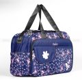 Travel Bag Large Capacity Simple Purple / Navy Blue / Black Travel Bag Nylon Hand Luggage 20". 
