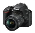 Nikon - D3500 DSLR Camera with AF-P DX NIKKOR 18-55mm f/3.5-5.6G VR Lens - Black. 