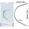 Precision Curved Body Piercing Needles Sterilized Surgical Stainless Steel Body Piercing Needles 20G/18G/16G/14G Choosable. 