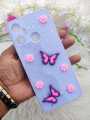 New ladies back cover For Infinix Smart 6 Plus - butterfly phone case. 
