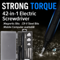 🛠️ 42‑in‑1 Precision Electric Screwdriver Set – Power, Accuracy & Convenience in One Kit!.