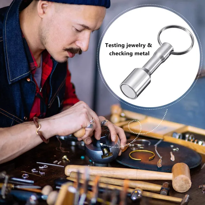 12%20Pieces%20Metal%20Magnet%20Keychain%20Magnetic%20Keychain%20Pocket%20Keyring%20Magnet%20Holder%20with%20Split%20Ring%20Jewelry%20Test%20Magnet%20-%20Image%207