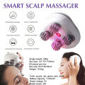 Scalp Head Hair Massager, Electric Waterproof Massager, Red Light Therapy, Kneading Head Massage Claws Electric Cat Massager Health Care Relax Shoulder Neck Deep Tissue Head Scalp Massage Kneading Vibrating Device Body Massager ( PINK ).