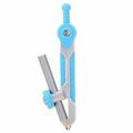 Deli E8615 Compass with Pencil (Assorted Colors) – Geometry Drawing Tool for School & Study Use. 