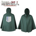Attack on Titan Cloak, Survey Corps Cloak, Cos Wings of Liberty Outfit, Captain Mikasa Outfit. 