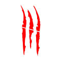 【DATA FROG Global MALL】Car stickers 40CM*12CM Monster Scratch Claw Funny Carbon fiber sticker on auto creative decal.